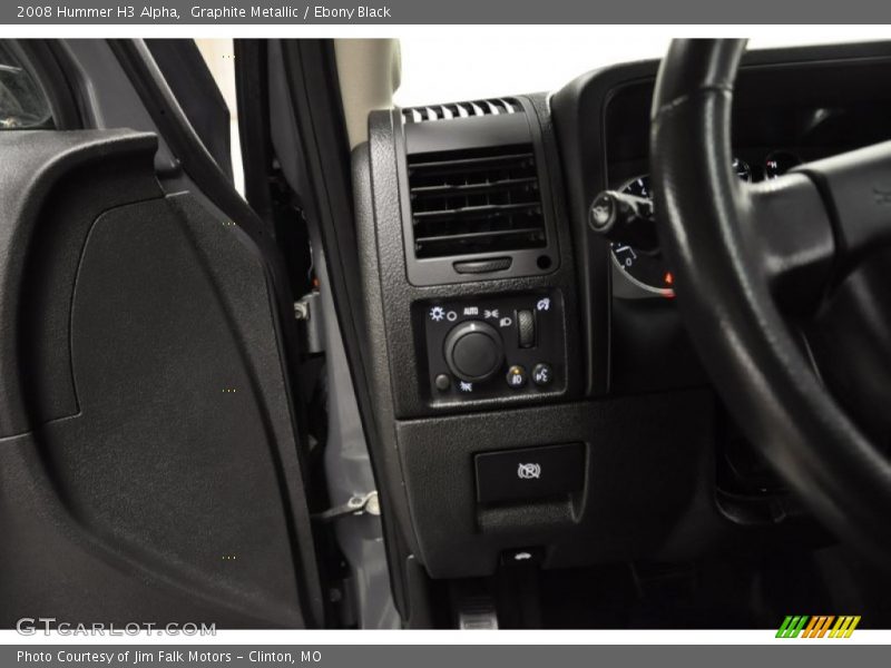 Graphite Metallic / Ebony Black 2008 Hummer H3 Alpha
