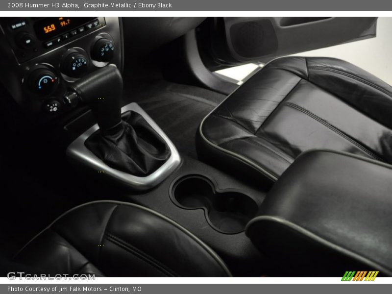Graphite Metallic / Ebony Black 2008 Hummer H3 Alpha