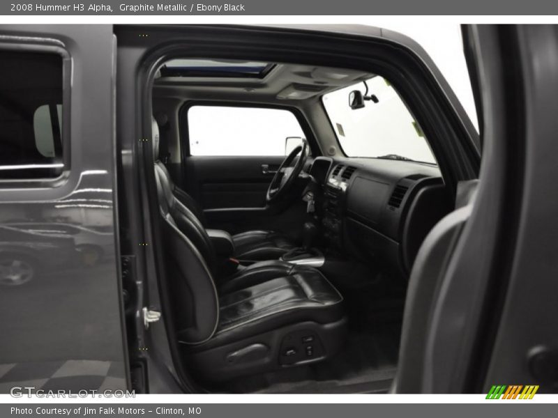 Graphite Metallic / Ebony Black 2008 Hummer H3 Alpha