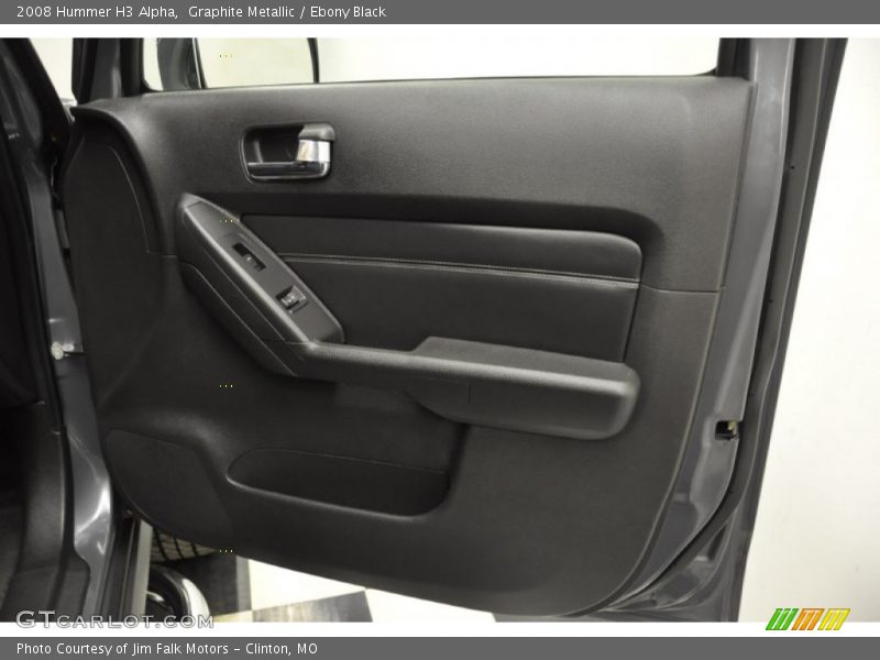 Graphite Metallic / Ebony Black 2008 Hummer H3 Alpha