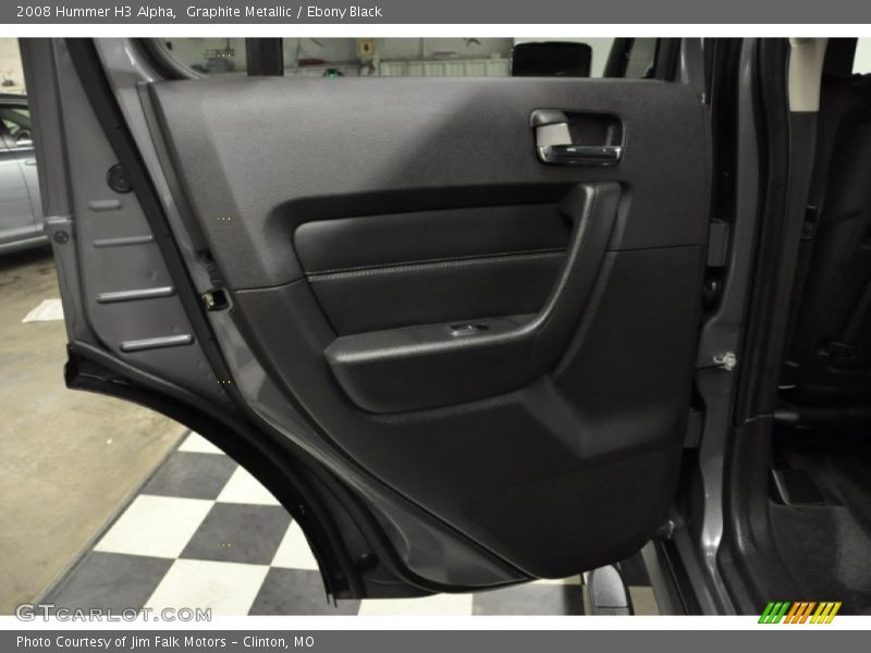 Graphite Metallic / Ebony Black 2008 Hummer H3 Alpha