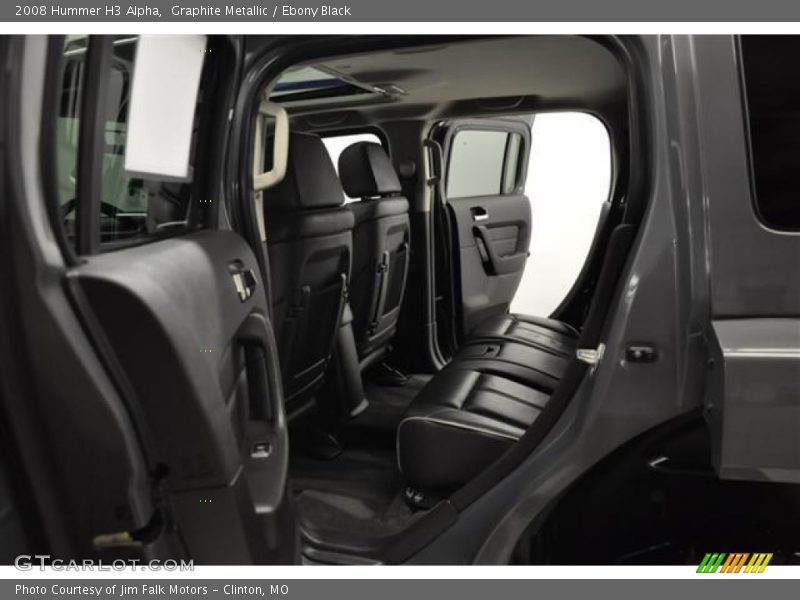 Graphite Metallic / Ebony Black 2008 Hummer H3 Alpha