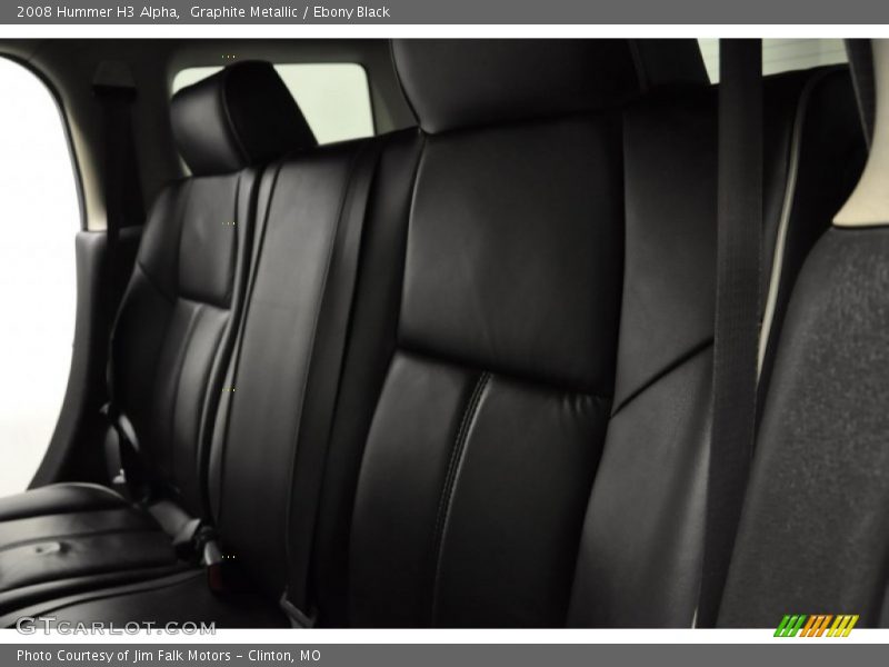 Graphite Metallic / Ebony Black 2008 Hummer H3 Alpha