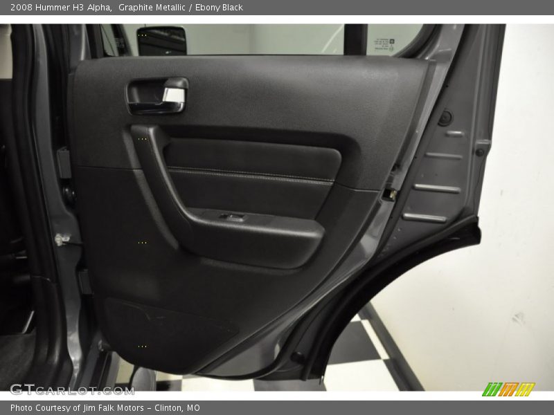 Graphite Metallic / Ebony Black 2008 Hummer H3 Alpha