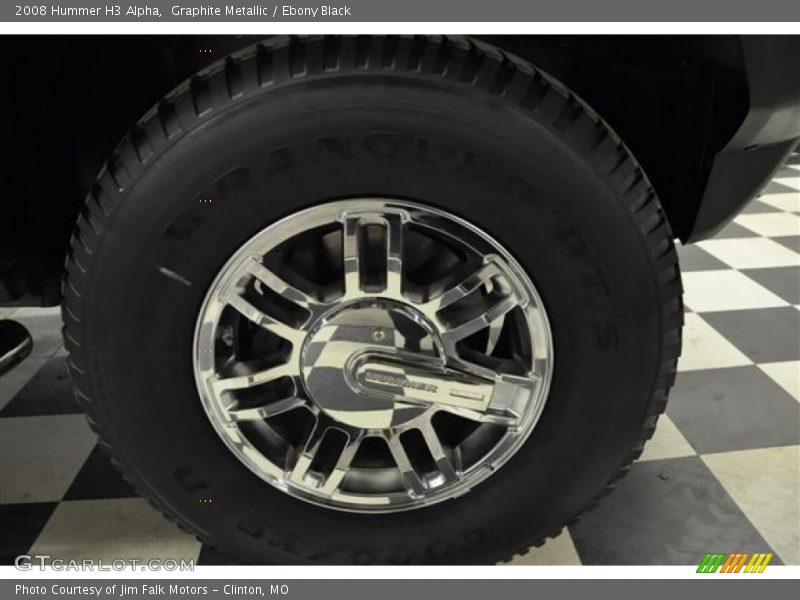 Graphite Metallic / Ebony Black 2008 Hummer H3 Alpha