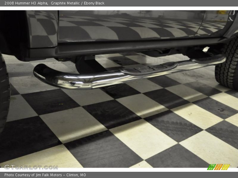 Graphite Metallic / Ebony Black 2008 Hummer H3 Alpha