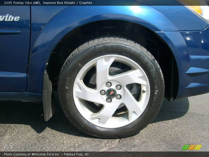 Neptune Blue Metallic / Graphite 2005 Pontiac Vibe AWD