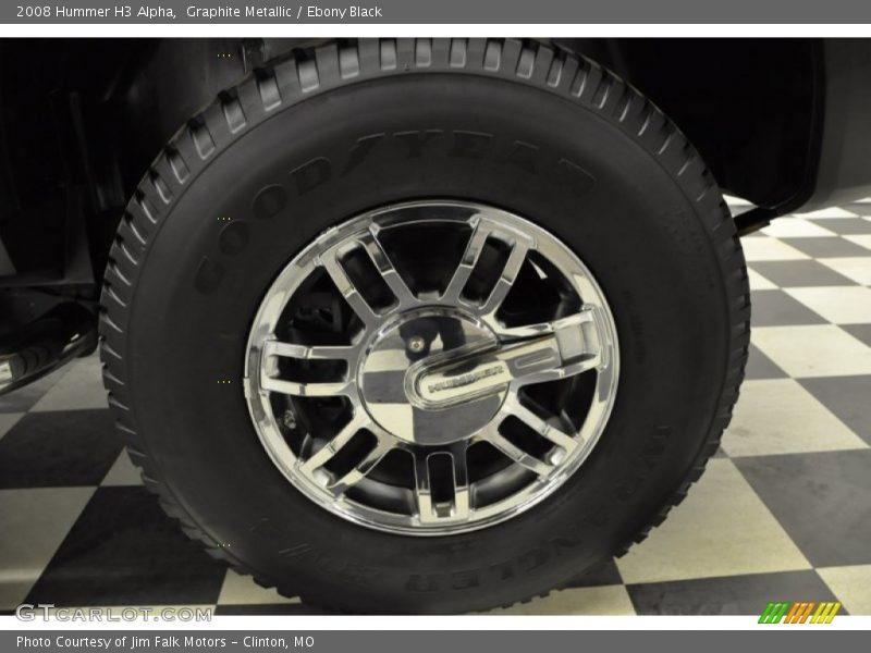Graphite Metallic / Ebony Black 2008 Hummer H3 Alpha