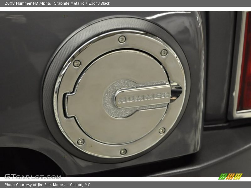 Graphite Metallic / Ebony Black 2008 Hummer H3 Alpha