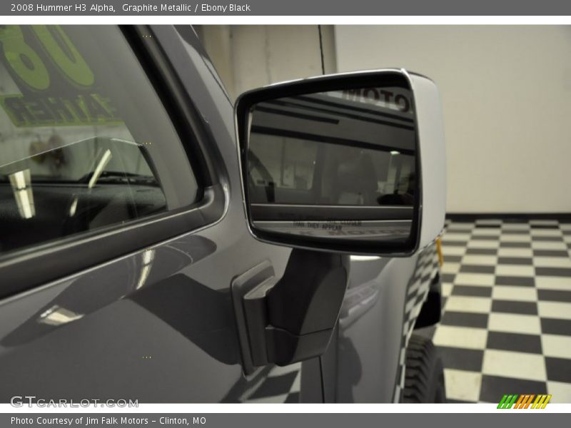 Graphite Metallic / Ebony Black 2008 Hummer H3 Alpha