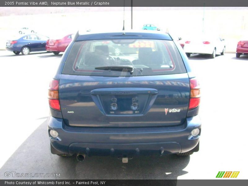 Neptune Blue Metallic / Graphite 2005 Pontiac Vibe AWD