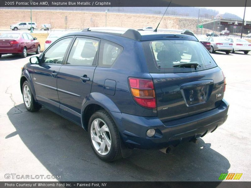 Neptune Blue Metallic / Graphite 2005 Pontiac Vibe AWD