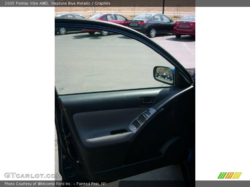 Neptune Blue Metallic / Graphite 2005 Pontiac Vibe AWD