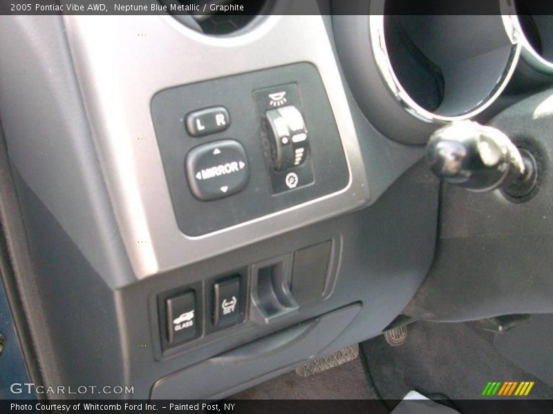 Neptune Blue Metallic / Graphite 2005 Pontiac Vibe AWD