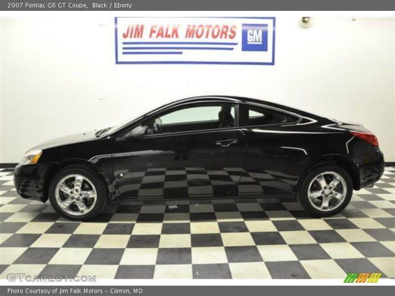 Black / Ebony 2007 Pontiac G6 GT Coupe