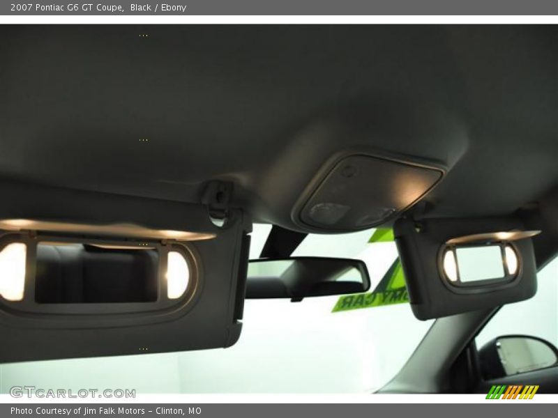 Black / Ebony 2007 Pontiac G6 GT Coupe