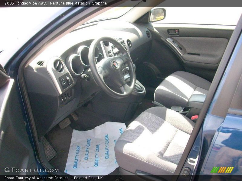 Neptune Blue Metallic / Graphite 2005 Pontiac Vibe AWD