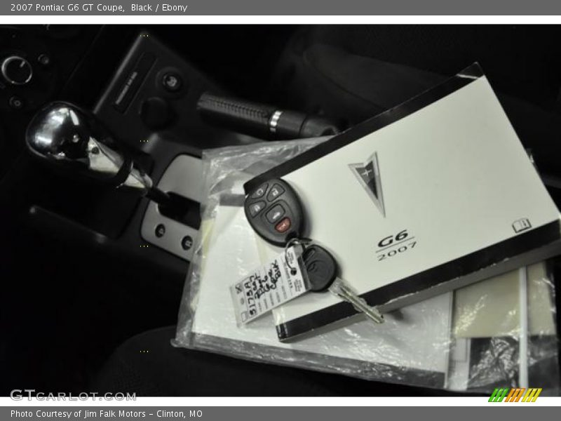 Black / Ebony 2007 Pontiac G6 GT Coupe
