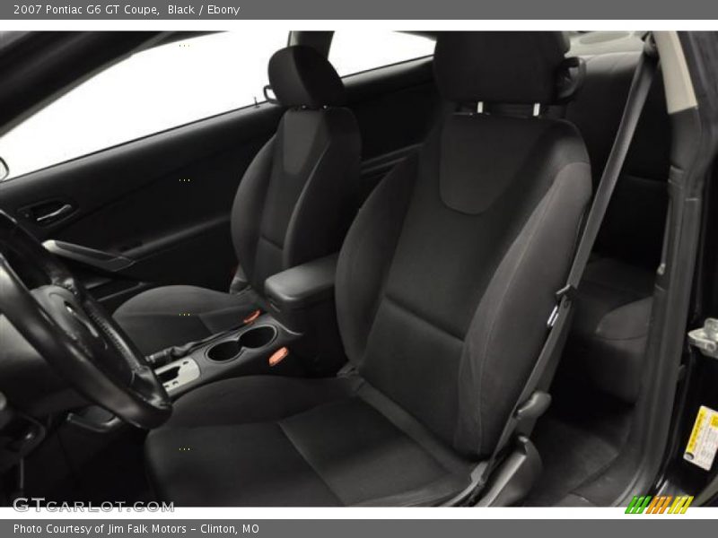 Black / Ebony 2007 Pontiac G6 GT Coupe