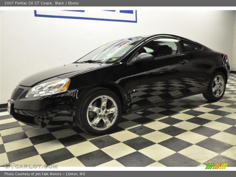 Black / Ebony 2007 Pontiac G6 GT Coupe