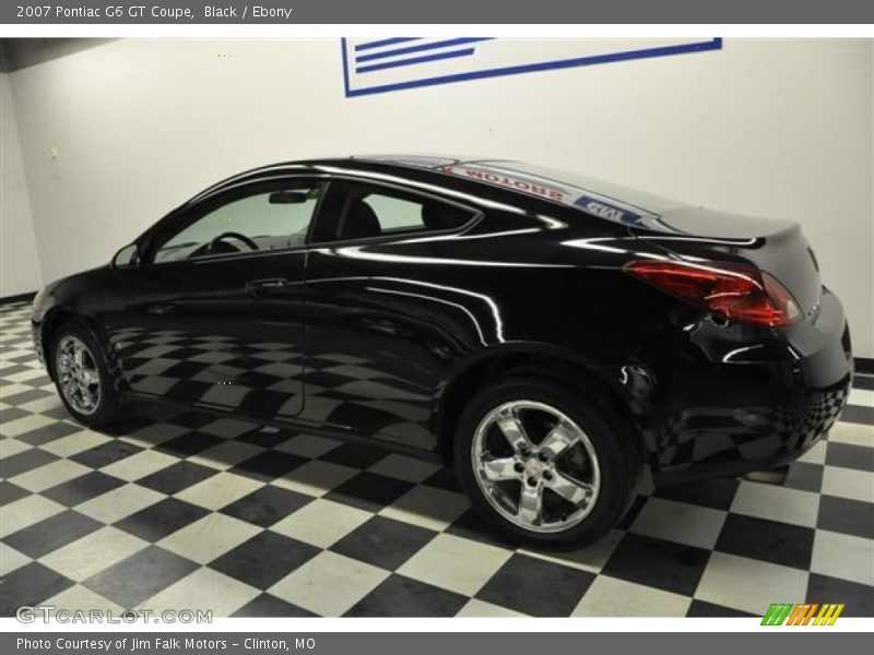 Black / Ebony 2007 Pontiac G6 GT Coupe