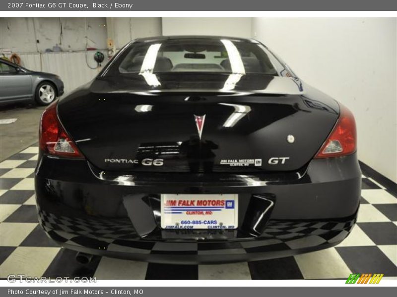 Black / Ebony 2007 Pontiac G6 GT Coupe
