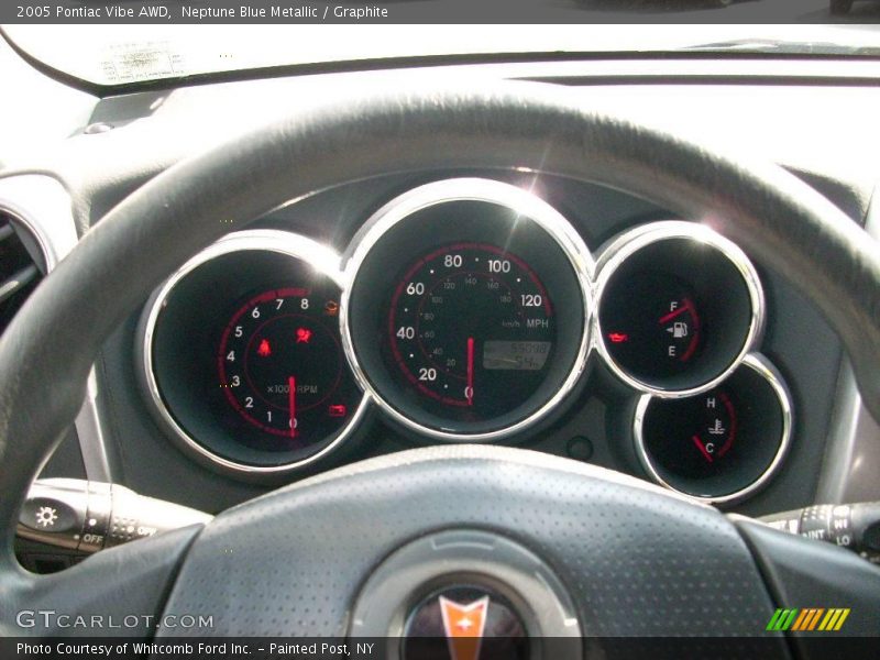 Neptune Blue Metallic / Graphite 2005 Pontiac Vibe AWD