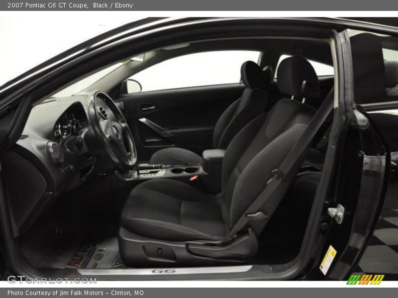 Black / Ebony 2007 Pontiac G6 GT Coupe