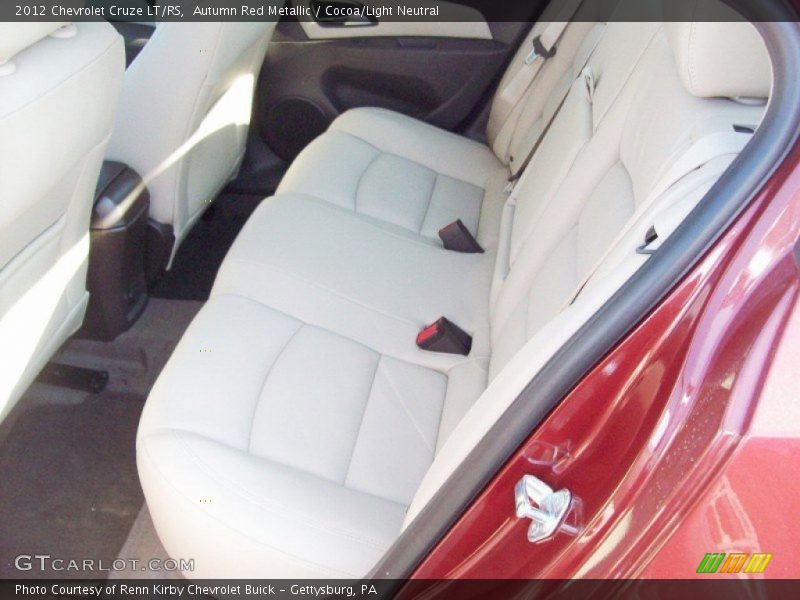 Autumn Red Metallic / Cocoa/Light Neutral 2012 Chevrolet Cruze LT/RS