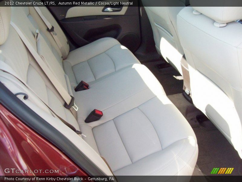 Autumn Red Metallic / Cocoa/Light Neutral 2012 Chevrolet Cruze LT/RS