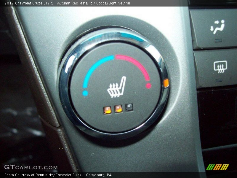 Controls of 2012 Cruze LT/RS