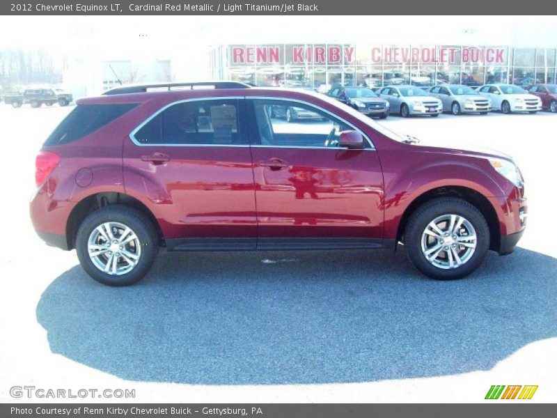 Cardinal Red Metallic / Light Titanium/Jet Black 2012 Chevrolet Equinox LT