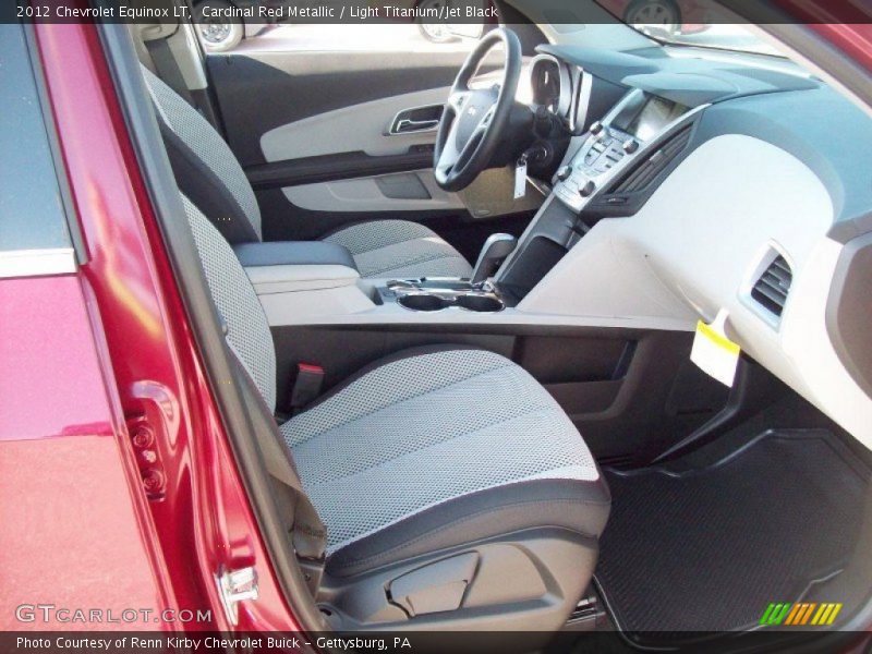 Cardinal Red Metallic / Light Titanium/Jet Black 2012 Chevrolet Equinox LT