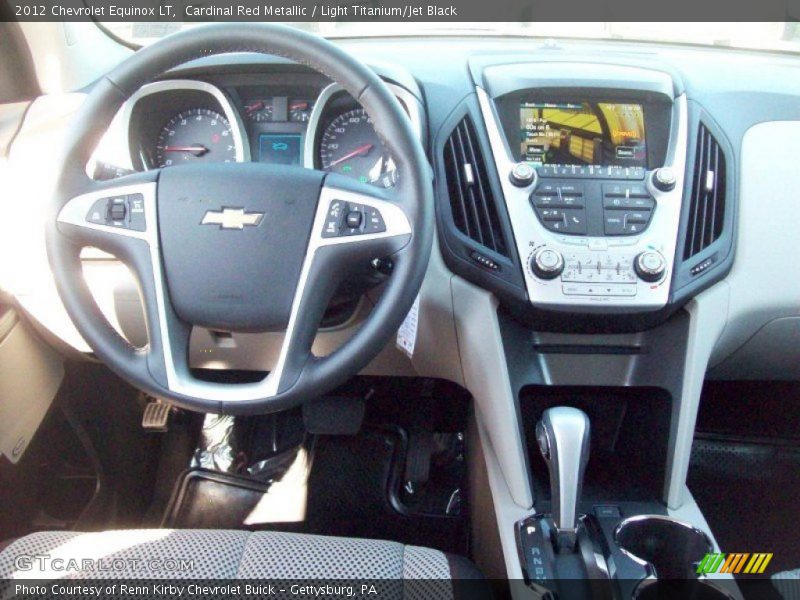 Cardinal Red Metallic / Light Titanium/Jet Black 2012 Chevrolet Equinox LT
