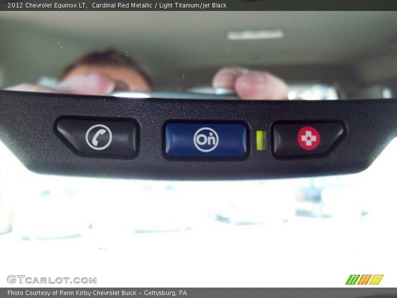 Cardinal Red Metallic / Light Titanium/Jet Black 2012 Chevrolet Equinox LT