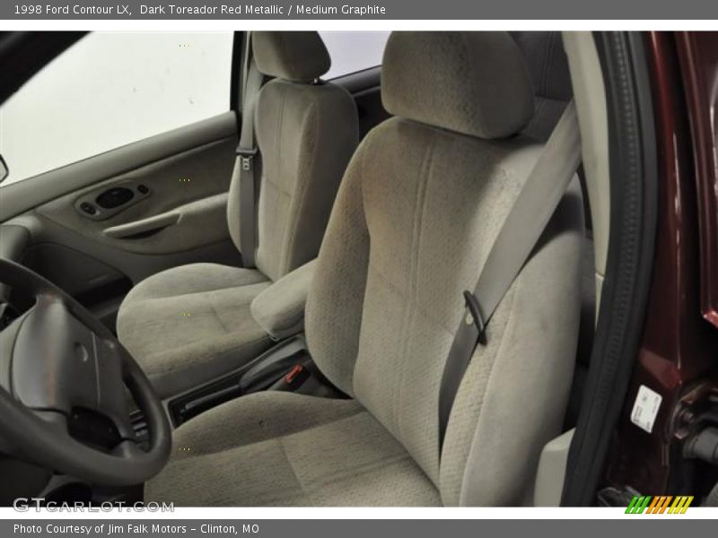 Dark Toreador Red Metallic / Medium Graphite 1998 Ford Contour LX