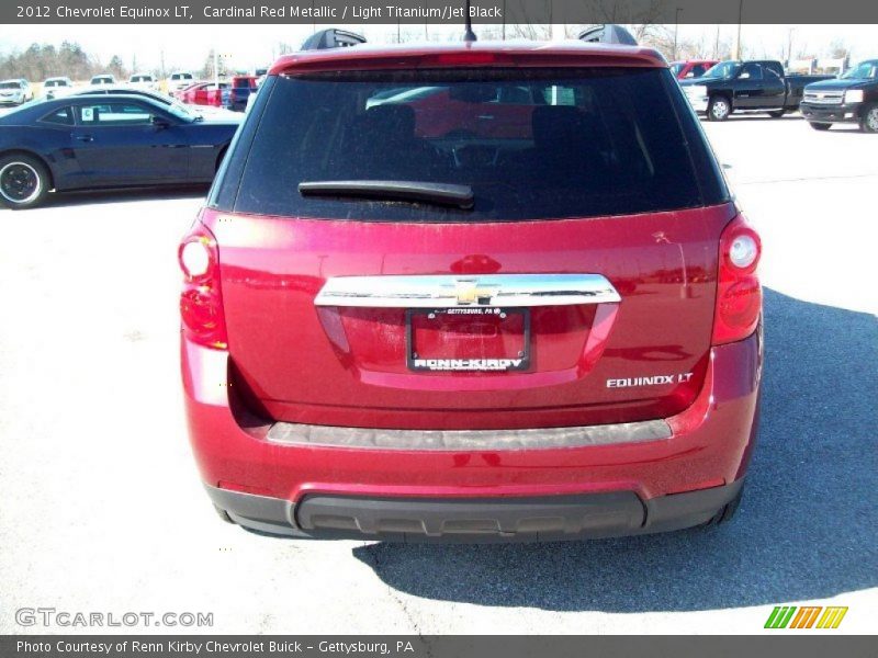 Cardinal Red Metallic / Light Titanium/Jet Black 2012 Chevrolet Equinox LT