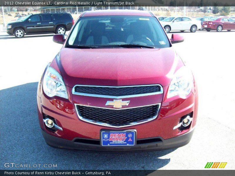 Cardinal Red Metallic / Light Titanium/Jet Black 2012 Chevrolet Equinox LT