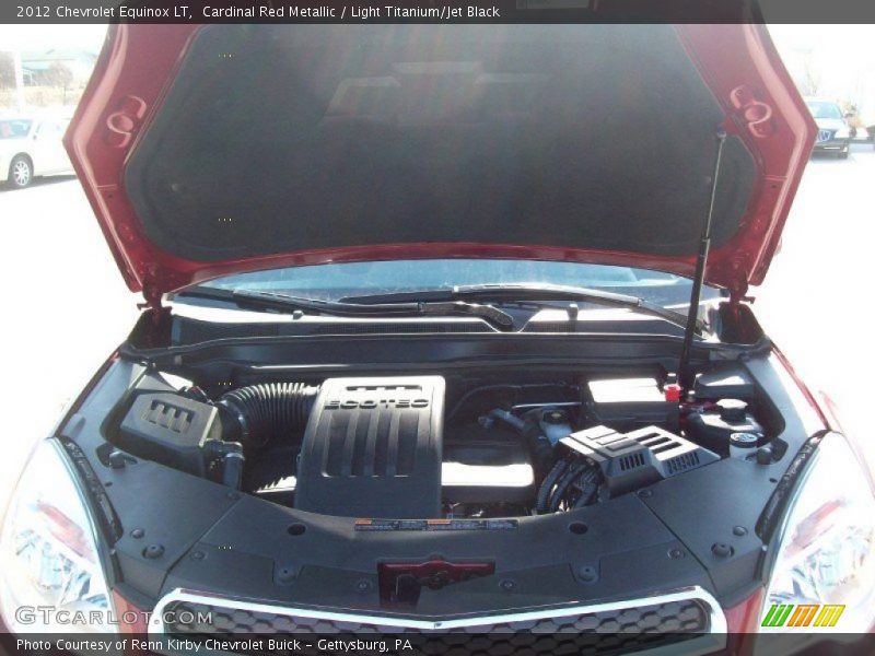 Cardinal Red Metallic / Light Titanium/Jet Black 2012 Chevrolet Equinox LT