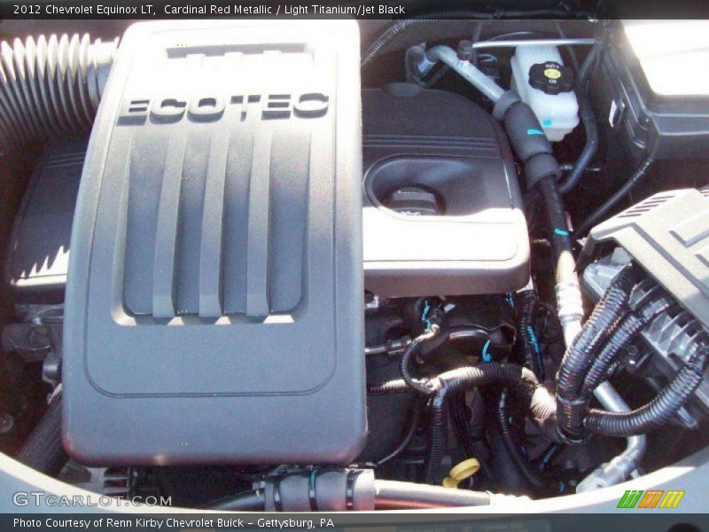 Cardinal Red Metallic / Light Titanium/Jet Black 2012 Chevrolet Equinox LT