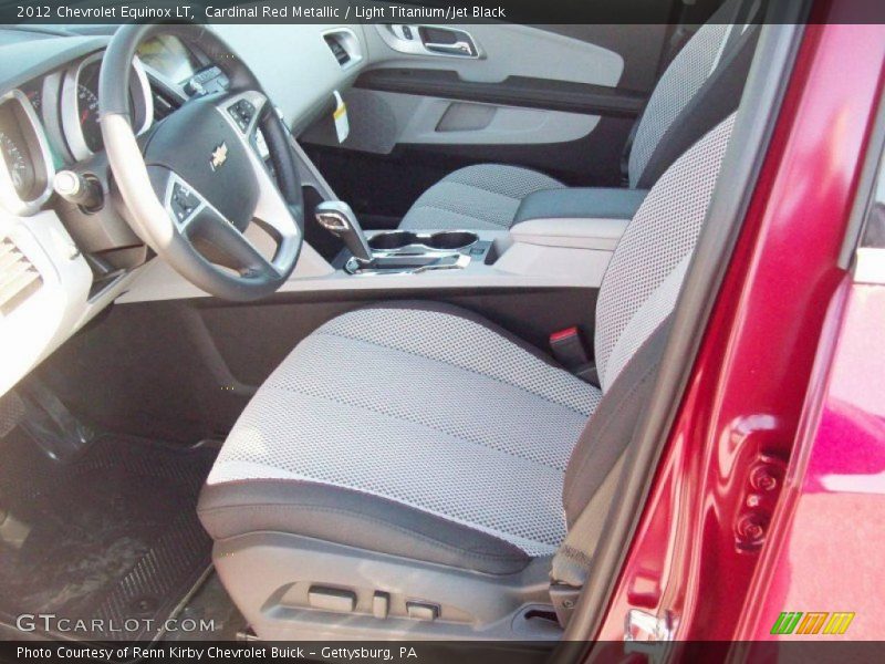 Cardinal Red Metallic / Light Titanium/Jet Black 2012 Chevrolet Equinox LT