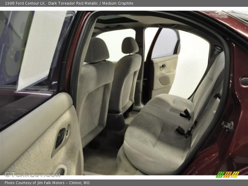 Dark Toreador Red Metallic / Medium Graphite 1998 Ford Contour LX