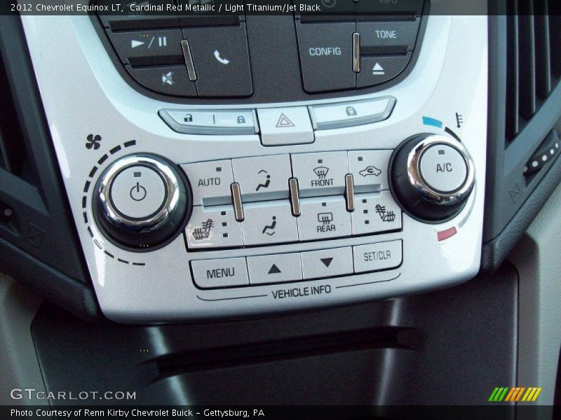 Controls of 2012 Equinox LT