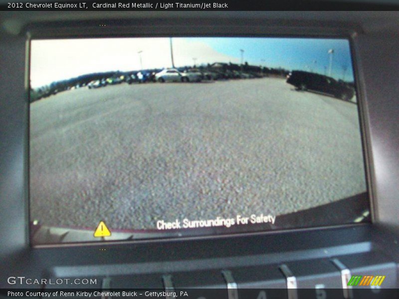 Cardinal Red Metallic / Light Titanium/Jet Black 2012 Chevrolet Equinox LT
