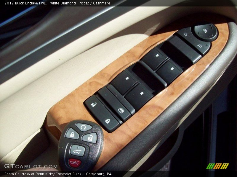 White Diamond Tricoat / Cashmere 2012 Buick Enclave FWD