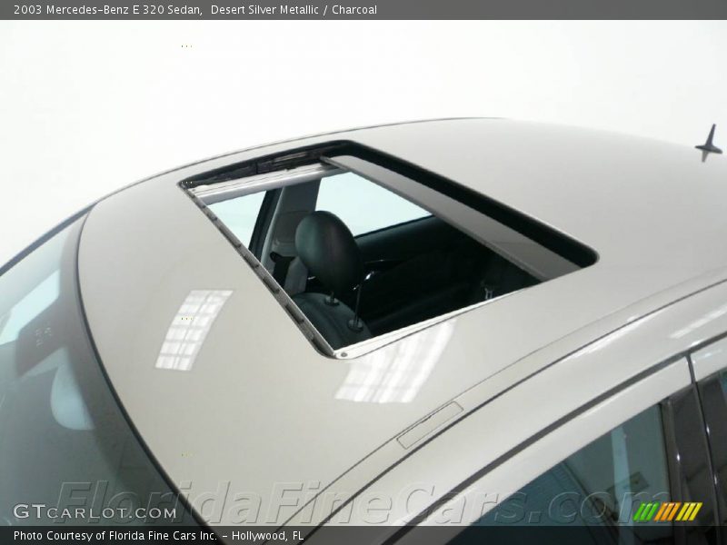 Desert Silver Metallic / Charcoal 2003 Mercedes-Benz E 320 Sedan