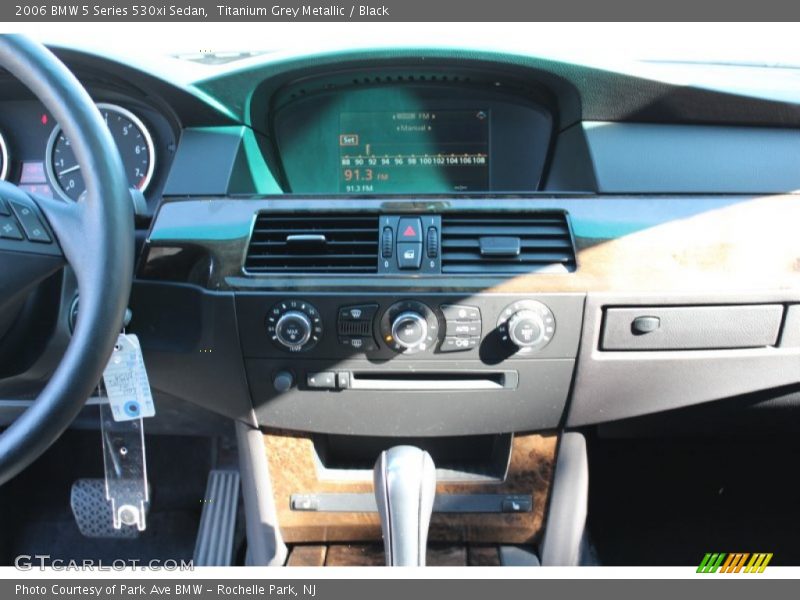 Titanium Grey Metallic / Black 2006 BMW 5 Series 530xi Sedan
