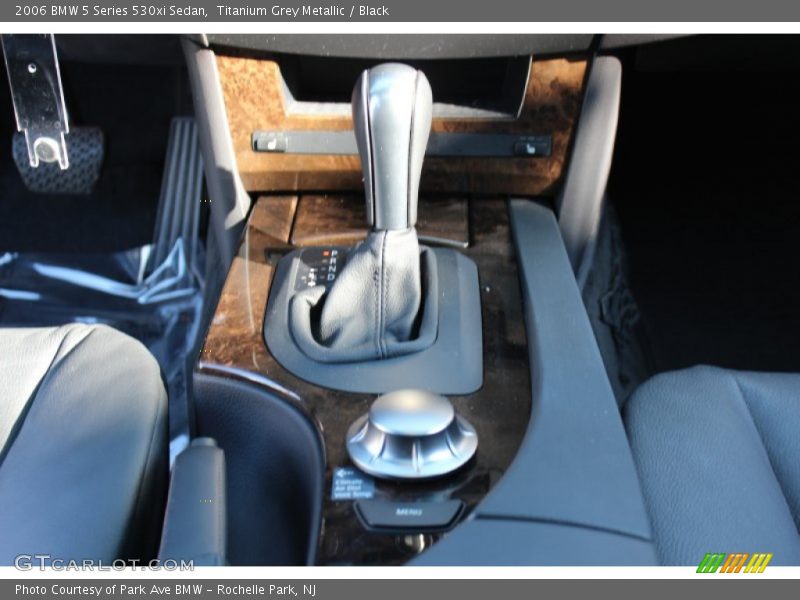 Titanium Grey Metallic / Black 2006 BMW 5 Series 530xi Sedan