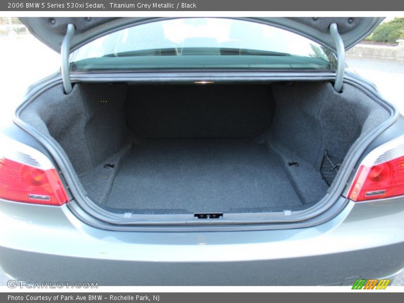 Titanium Grey Metallic / Black 2006 BMW 5 Series 530xi Sedan
