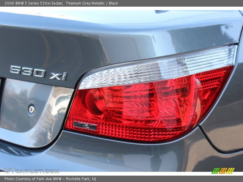 Titanium Grey Metallic / Black 2006 BMW 5 Series 530xi Sedan